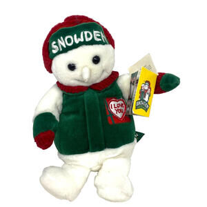 Snowden the Snowman Movie Character Target Plush 7.5" Tall vintage 1998